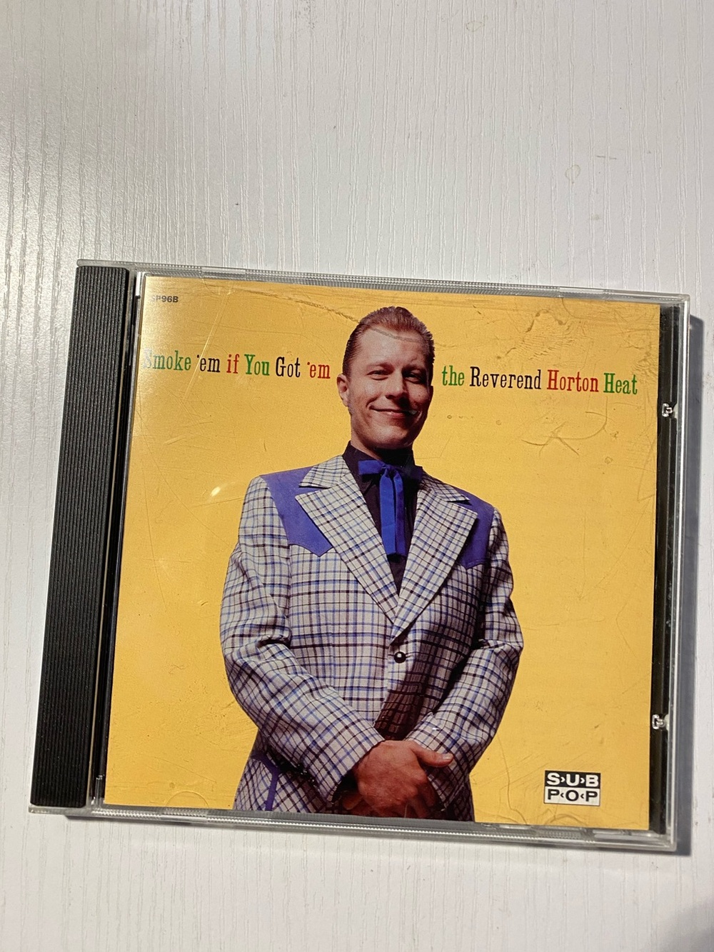 The Reverend Horton Heat Smoke 'em If You Got 'em CD 1990 Sub Pop SP96B